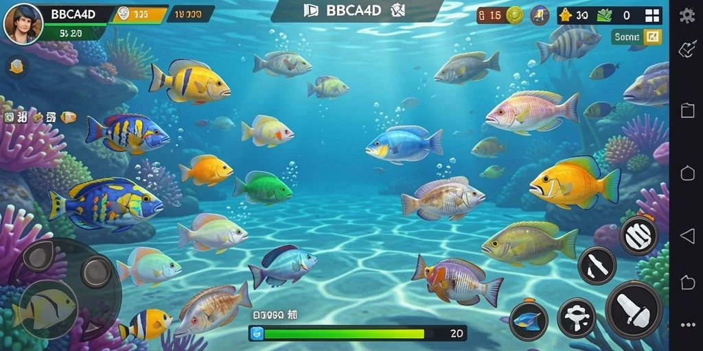 Tampilan gameplay BBCA4D yang seru dan mendebarkan.
