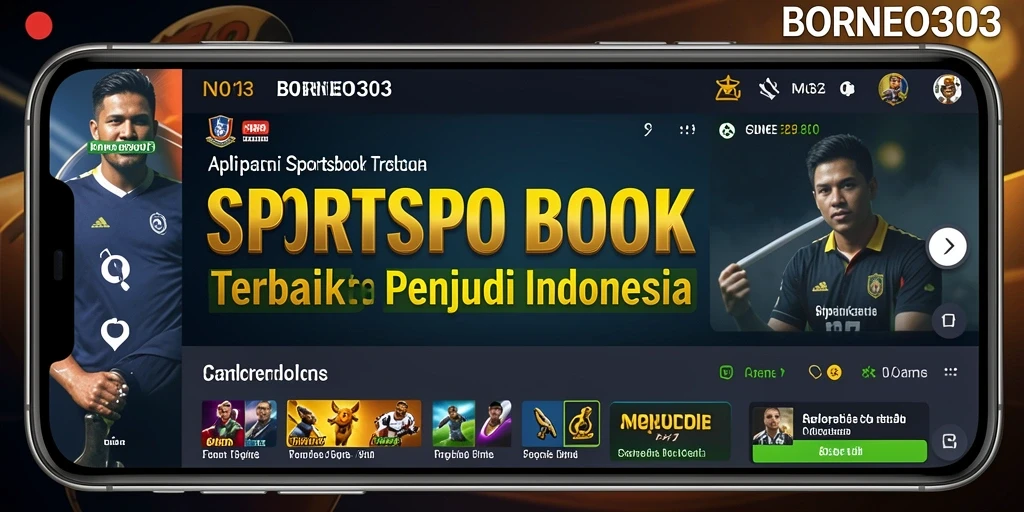 Tampilan menarik dalam aplikasi Sportsbook BORNEO303.