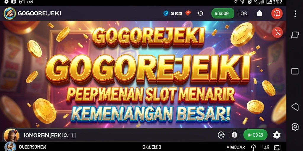 Screenshot gameplay GOGOREJEKI yang menunjukkan keseruan Slot.