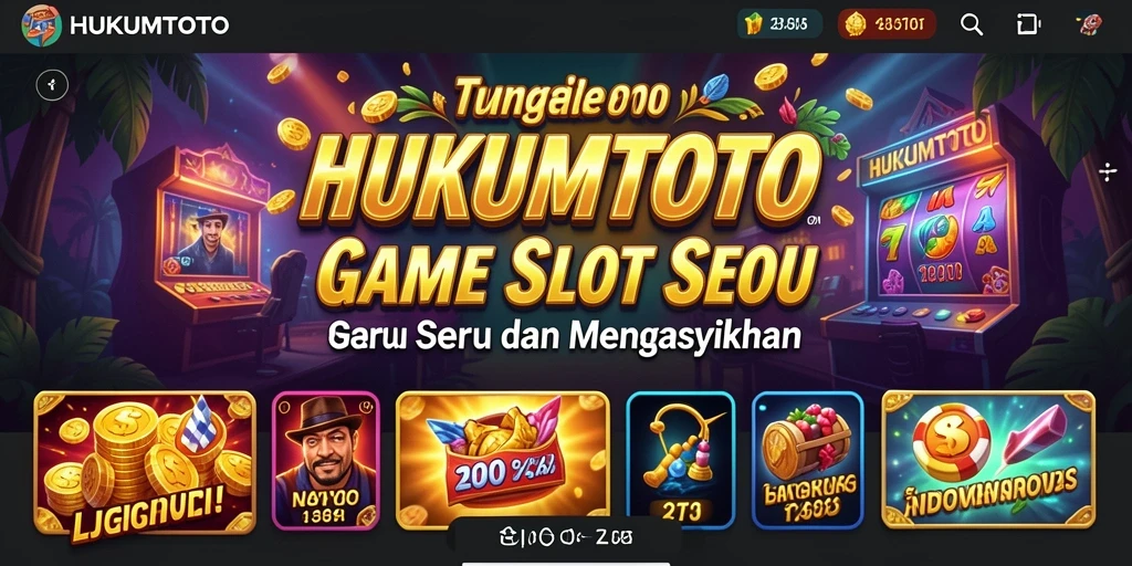 Tampilan gameplay HUKUMTOTO yang menarik dan interaktif.