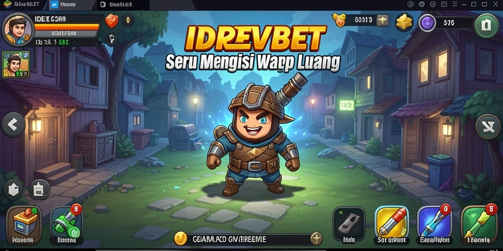 Tampilan screenshot utama IDEBET menampilkan pengalaman gameplay yang sederhana dan menarik.