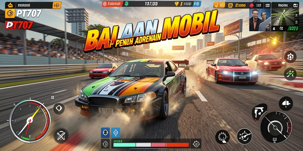 Gameplay seru dan grafis menakjubkan di PT707.
