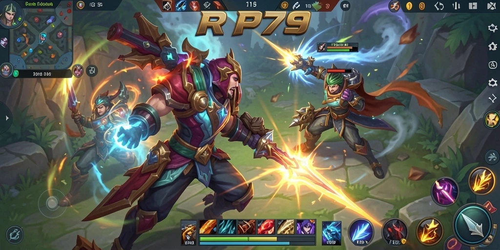Tampilan aksi seru dari gameplay RP79 yang mendebarkan.