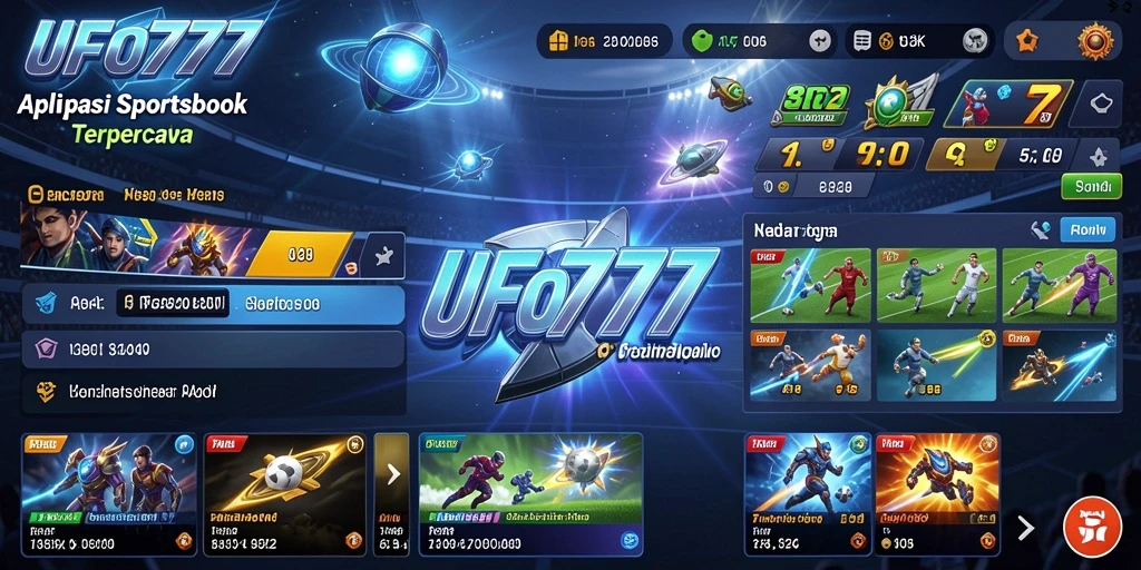 Screenshot utama UFO777 menampilkan antarmuka taruhan yang menarik dan interaktif.
